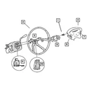 Genuine Mopar Steering Wheel Damper 4680580AA. Fixed Price $69.70.