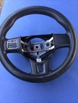2013-16 Dodge Dart Black Leather Steering Wheel Assembly 05057858AA Oem. Fixed Price $55.00.