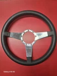 Lecarra 41201 14 Inch Steering Wheel, Mark Standard, Black Wrap. Fixed Price $175.00.