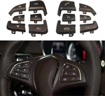 Car Steering Wheel Control Button Cover For Mercedes Benz Gla Cla Gls Gle.... Fixed Price $26.02.
