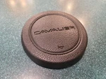 1980'S Cavalier Black 3 Spoke Steering Wheel Horn Button 9769004 9769007. Fixed Price $29.95.