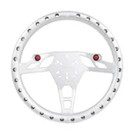 350MM/13.75 Machined Aluminum Vms Racing Ultra Lightweight Race Steering Wheel. Fixed Price $154.95.