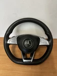 2013-2021 W222 Mercedes S-class Steering Wheel Flat Bottom Paddle Shift With Air. Fixed Price $516.53.