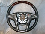 Nice Oem 10-13 Buick Lacrosse Steering Wheel Black Leather & Wood Grain 13324853. Fixed Price $139.95.