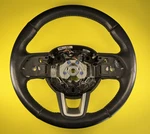 2017-2021 Jeep Compass Leather Steering Wheel Black/silver Oem 6PP02DX9AA. Fixed Price $62.69.