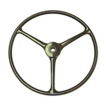 Omix Ada Black 17" Vinyl Steering Wheel For Jeep CJ3 CJ5 CJ6 Willys. Fixed Price $112.95.