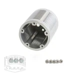 4" Polished Extension Hub 3 To 5 Hole Converter. Fixed Price $48.99.