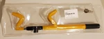 Arsn Steering Wheel Lock Heavy Duty Twin Hook Yellow/black Module 6009L. Fixed Price $12.50.