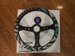 Vertex Racing Genuine Steering Wheels Line Labyrinth 90MMDEEP/330MM. Fixed Price $500.00.