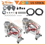 200 Psi Heavy Duty Air Compressor With Mounting Hardware For Car Horn System 12V. Fixed Price $220.44.