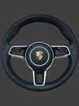 For Manual Porsche Leather Steering Wheel 991.2 911 997 718 Cayman/boxster. Fixed Price $1050.00.