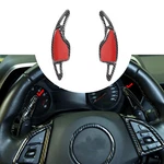 2PCS Carbon Fiber Steering Wheel Paddle Shifter Trim For Chevrolet Camaro 2017+. Fixed Price $25.99.