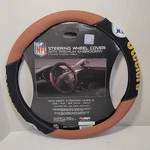 New Pittsburgh Steelers Nfl Pigskin Steering Wheel Cover. Fixed Price $25.77.
