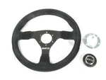 Sparco R383 Steering Wheel 330MM Black Suede 39MM Dish W/ Thick Anatomic Grip. Fixed Price $253.72.