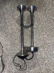 Air Train Dual Trumpet 125 Db For Cars And Trucks Viking Horns 12V. Fixed Price $39.95.