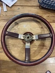 1987/1995 Jeep Cherokee Xj Oem Steering Wheel Burgundy Leather. Fixed Price $89.00.