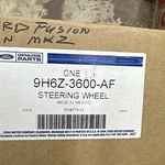 Ford 9H6Z-3600-AF Dk Grey Leather W/wood Steering Wheel Nos. Fixed Price $225.00.