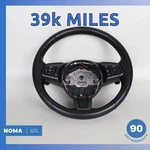 14-20 Jaguar X152 F-type Steering Wheel W/ Paddle Shifters Black Oem 39K. Fixed Price $182.60.