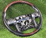 Lexus GX460 2014-2020 Wooden Steering Wheel Genuine Leather Heated Oem Used. Fixed Price $299.95.
