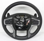 Oem Steering Wheel For Gmc Sierra, Chevy Silverado Black Leather 86827463. Fixed Price $175.00.