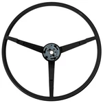 Volante Steering Wheel Reproduction Black For Generator 1964-1/2 Mustang. Fixed Price $187.99.