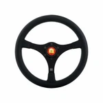 Momo Heritage Limited Edition Leather Steering Wheel 196835BK2B. Fixed Price $370.00.