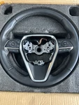 2018-20 Toyota Camry Steering Wheel Black Leather Non Heated With Switches Oem. Fixed Price $150.00.