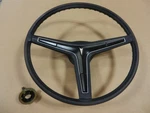 1969-1981 Pontiac Gto Firebird Lemans Grand Prix Black Deluxe Steering Wheel. Fixed Price $149.00.