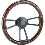Forever Sharp 1099,HB5,HW14SMRBA Blk Muscle Steering Wheel. Fixed Price $163.93.