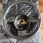 2016 Audi A3 Steering Wheel W/o Paddle Shifters Black 8V0419091A Oem. Fixed Price $149.99.
