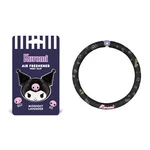 Official Sanrio Kuromi Steering Wheel Cover With Easy Clip-on Car Air Freshen.... Fixed Price $44.90.