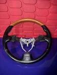 2003-2007 Subaru Outback Legacy Momo Leather Wood Steering Wheel. Fixed Price $120.00.