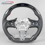 Real Carbon Fiber Led Steering Wheel For 2017+ Infiniti Q60 Q50 With Heated. Fixed Price $529.00.