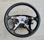 1995-1999 Mitsubishi Eclipse Talon Steering Wheel Black Leather Gst Gsx 4G63 Dsm. Fixed Price $64.95.