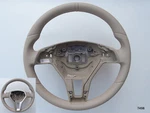 12-16 Mercedes W204 Slk Cls New Factory Leather Steering Whl Beige Mark. Fixed Price $249.00.
