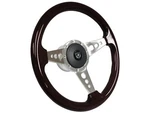 Vsw 14" Dark Wood Steering Wheel Kit For 1961-74.5 Volkswagen, 3-SPOKE Holes. Fixed Price $379.99.