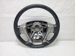 07 08 09 10 11 12 Hyundai Veracruz Steering Wheel With Controls Black Leather. Fixed Price $65.00.