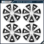 Eccpp (4) Wheel Hub Caps Fits 15 Inch Tire Covers Snap On Car Truck Suv. Fixed Price $39.95.