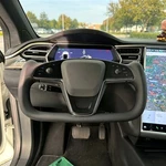Heated Yoke Steering Wheel For Tesla Model 3 2016-2022 2020-2024 New. Fixed Price $119.00.