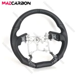 Full Black Leather Sport Steering Wheel For Toyota Tacoma 2010+ Flat Bottom. Fixed Price $199.00.