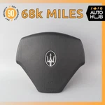 03-13 Maserati Quattroporte M139 Steering Wheel Black Oem 68K. Fixed Price $221.23.