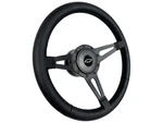 1974-94 Chevy Truck C10 S10 K10 Black Leather Steering Wheel Kit, White Bow Tie. Fixed Price $359.99.
