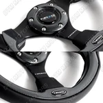 Nrg 320MM Reinforced Black Leather Carbon Trim Racing Steering Wheel RST-001CBL. Fixed Price $135.00.