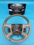 2008-2011 Mercury Mariner Genuine Leather Steering Wheel Oem Tan Color. Fixed Price $79.96.