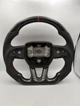 Dry Carbon Fiber Steering Wheel For Dodge Charger Durango Srt Hellcat 2015-2026. Fixed Price $199.00.
