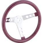 Speedway 13 Inch Purple Metalflake 60S Style Steering Wheel 3-1/2 Dish. Fixed Price $63.99.