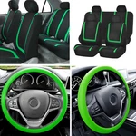 Fh Group Universal Fit Cloth Car Seat Covers Solid Bench & Steering Wheel. Fixed Price $49.29.