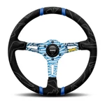 Momo Premium Microfiber Ultra Street Steering Wheel Blue, 350MM - ULT35BK0BU. Fixed Price $299.00.