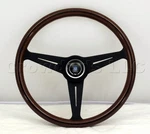 Nardi Classic Wood Steering Wheel 390MM Mahogany Black Spokes Kba/abe 70065. Fixed Price $658.33.