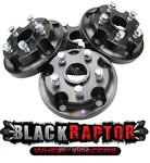 Black Raptor Land Rover Defender Wheel Adaptors For L322 & Sport Rims 72.5MM Cb. Fixed Price $362.50.